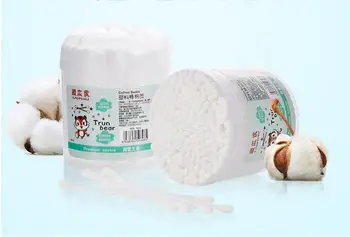 

100set 6box/set Stick Baby Cotton Swabs Double Helix Fine Head Disposable Ears Cleaning 200pcs/box Health Care Tools