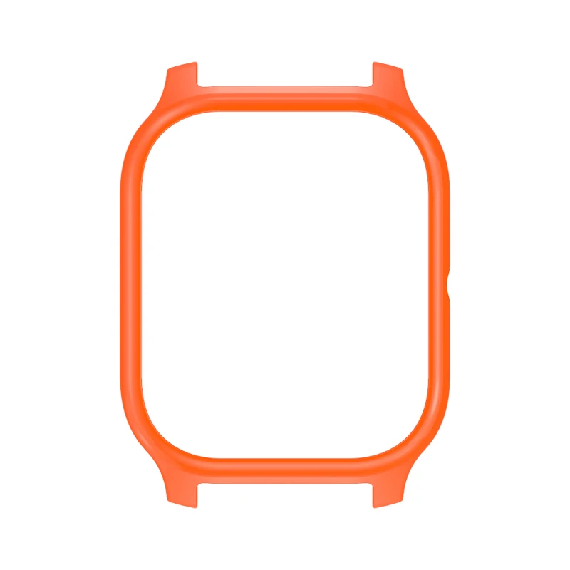Защитный чехол для Xiaomi Huami Amazfit GTS TPU Рамка для Amazfit GTS Смарт-часы крышка пластик PC протектор Аксессуары - Цвет: Orange
