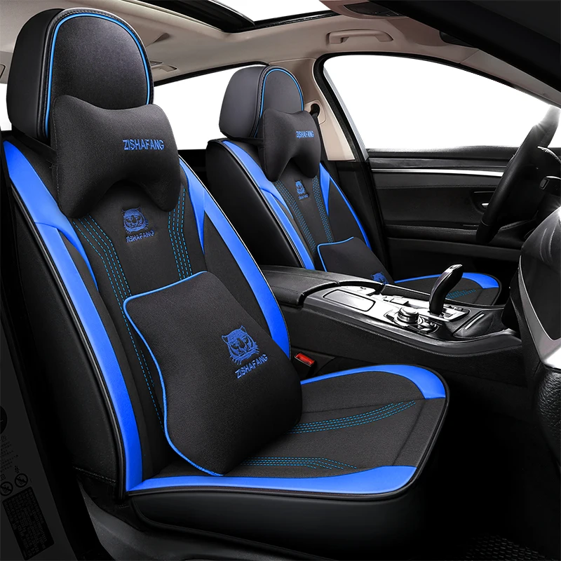 Leather & Flax Universal Car Seat Cover For Nissan Qashqai J10 Almera