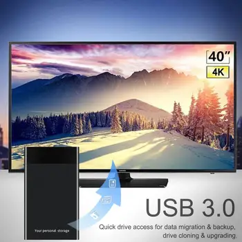 

2.5 /3.5 Inch HDD Disk Case 3.5 HDD Enclosure Case SATA To USB3.0 External Hard Drive Enclosure Reader Support UASP 10TB Drives