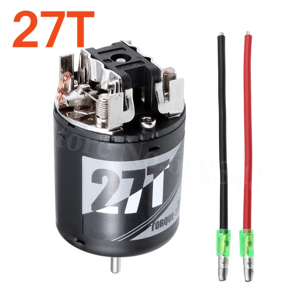 5 шт., RS-540, матовый, 8 T, 14 T, 19 T, 21 T, 27 T, 35 T, 45 T, 55 T, крутящий момент, настроенный двигатель для 1/10 внедорожников/внедорожников - Цвет: 27T