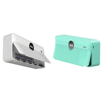 

UV Toothbrush Disinfectant Charge Brush Cleaning Storage Bathroom Toothpaste Dispenser Holder