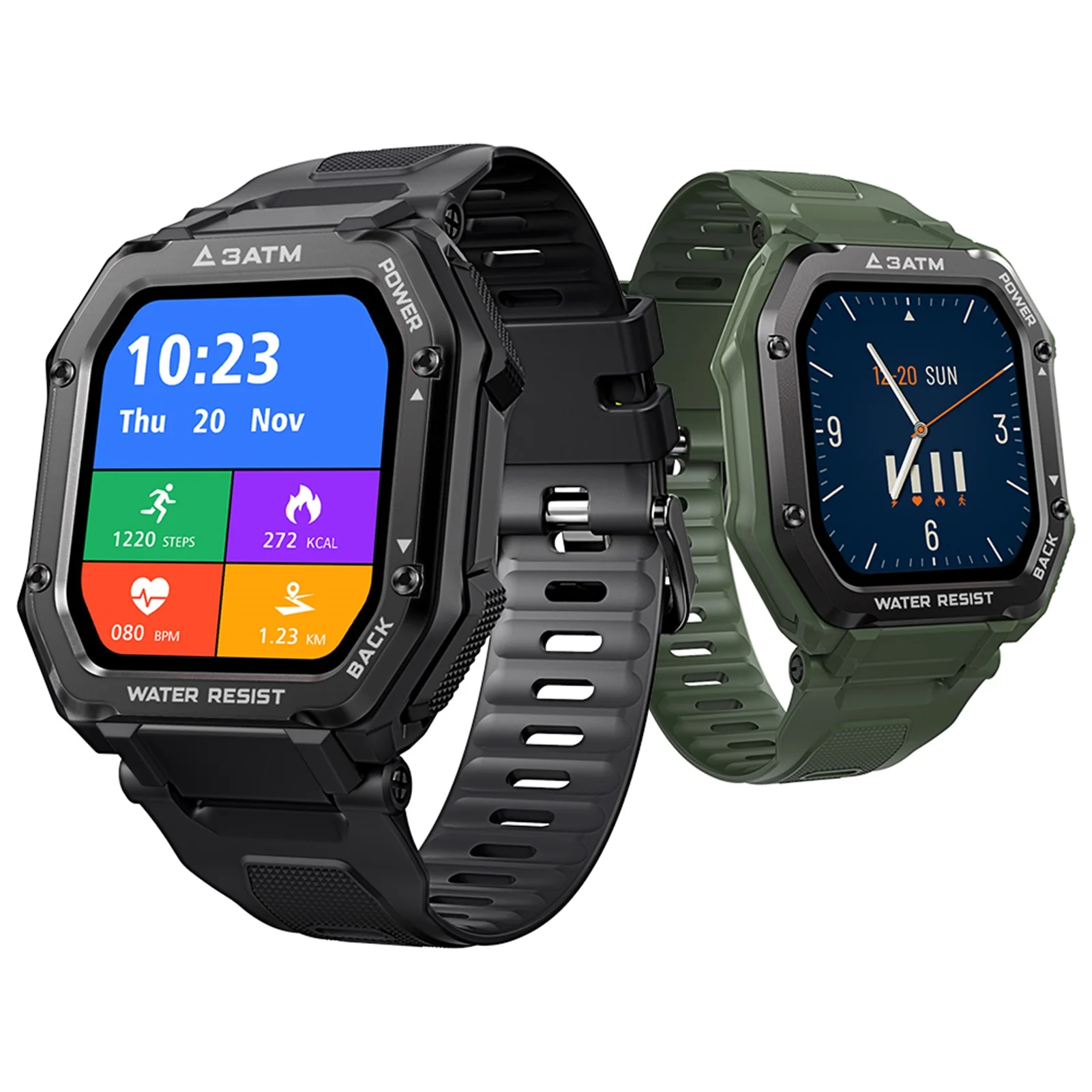 KOSPET ROCK Waterproof Smart Watch Men Women Heart Rate Blood Pressure Monitor Weather Sport Fitness Tracker Smartwatch 2021 New