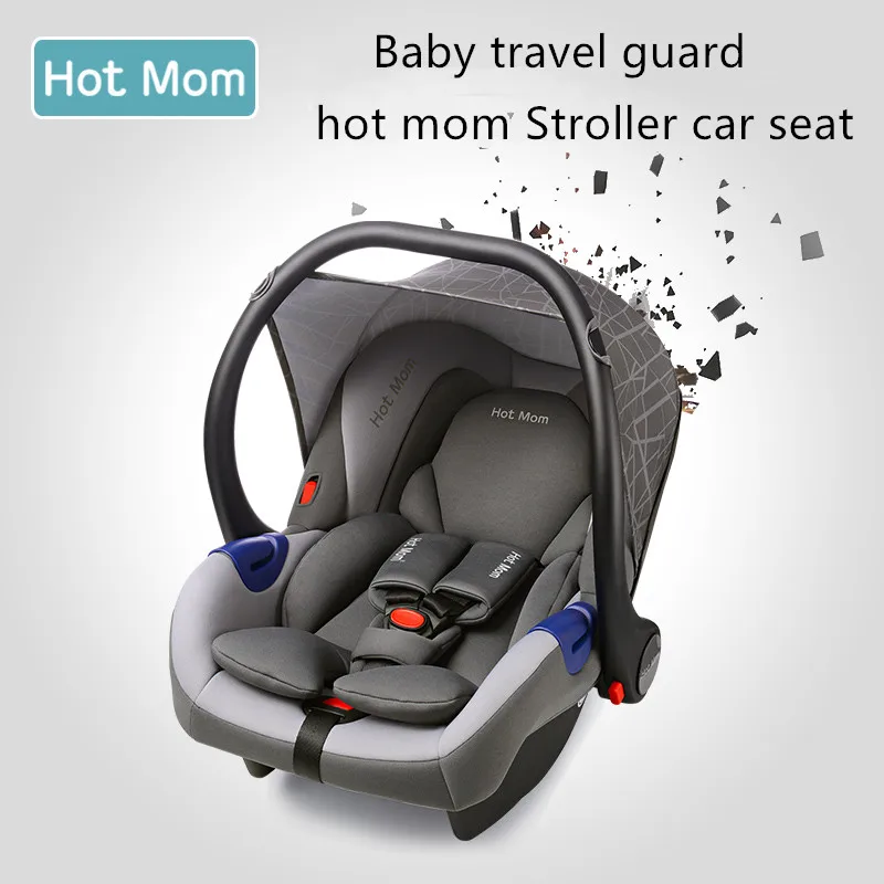 Быстрая! Hotmom baby carrier детское безопасное сиденье автомобиль с младенцем портативный новорожденный автомобиль Колыбель подходит для коляска Hotmom