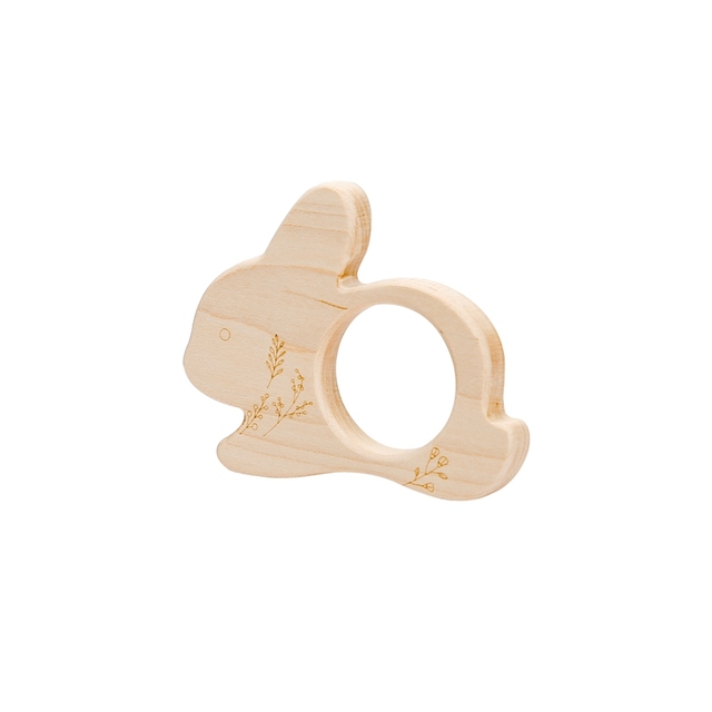 Baby Teether Maple Animal Series BPA Free Non-toxic Safety Newborn Teething Wooden Toys Nursing Pendant Children's Goods Gif