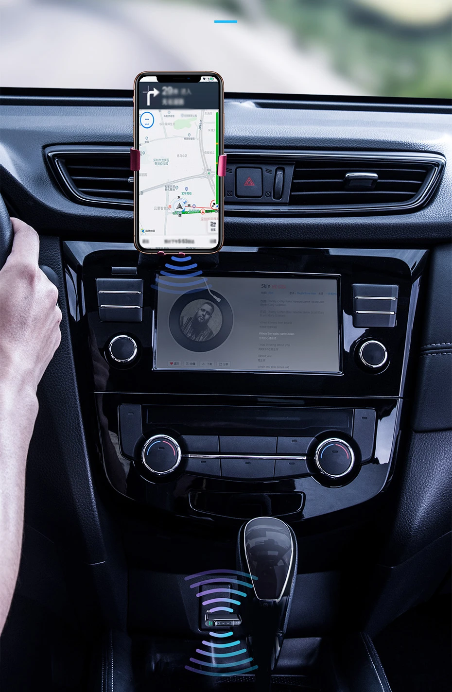 Baseus автомобильный Aux Bluetooth 5,0 адаптер беспроводной 3,5 мм аудио приемник для Авто Bluetooth громкой связи автомобильный комплект Динамик Наушники