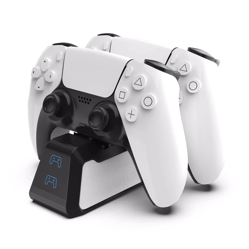 Зарядное устройство для контроллера док-станция с двумя портами USB 3 1 PS5 Sony Playstation