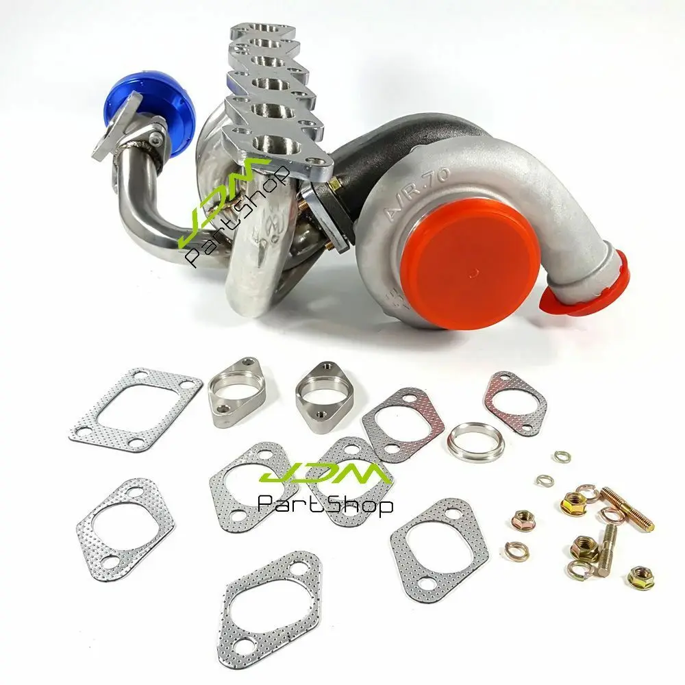 GT3582 турбина A/R 0 63 COM 70 + выпускной коллектор сточные ворота для Nissan Skyline R33 R34 RB25DET