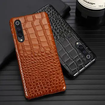 

Phone Case For Xiaomi Redmi Note 7 8 5 6 Pro Case For Mi 8 9 lite se 9T A1 A2 A3 lite Poco F1 Y3 Max 2 3 Mix 2s 3 Cowhide cover