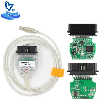

MINI VCI Single Cable with FTDI FT232RL Chip MINI VCI j2534 For TIS Techstream supports TIS OEM