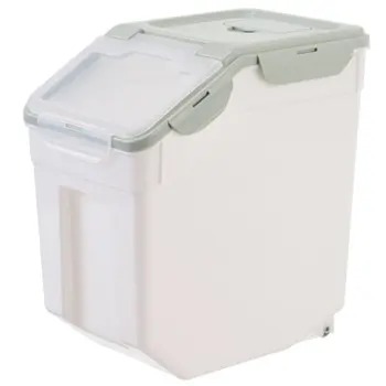 

Dog food box sealed storage barrel cat food box moisture-proof storage box storage tank pet food storage barrel