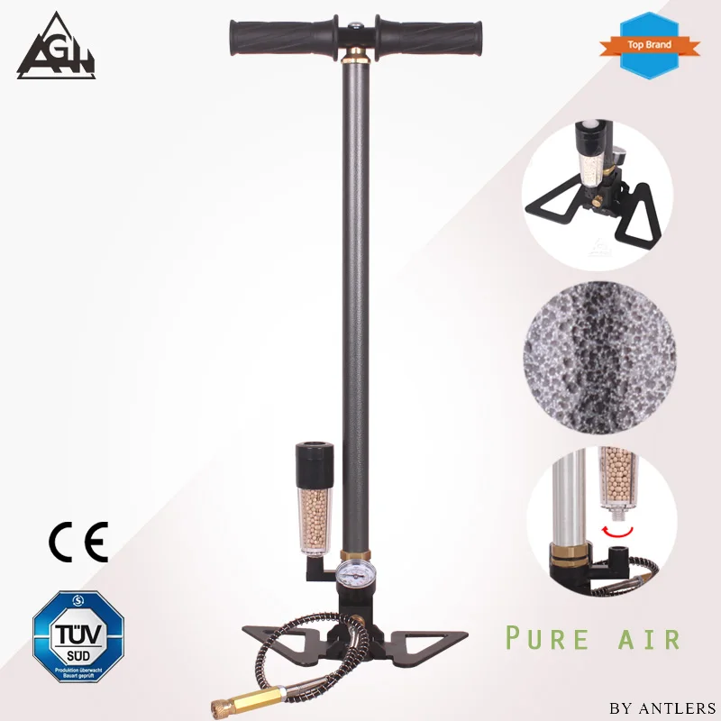 

New 30Mpa 4500psi Pneumatic Air Pcp pump Paintball Air Rifle diving bottom intake filter Mini Compressor bomba pompa not hill