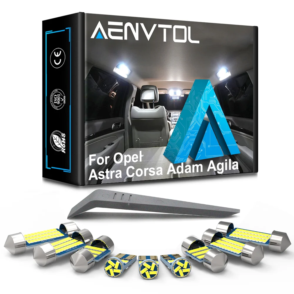 RICAMBI DIECI - LUCI TARGA A LED PER OPEL ASTRA J CARAVAN OPEL ZAF - Accessori Auto In vendita a Como