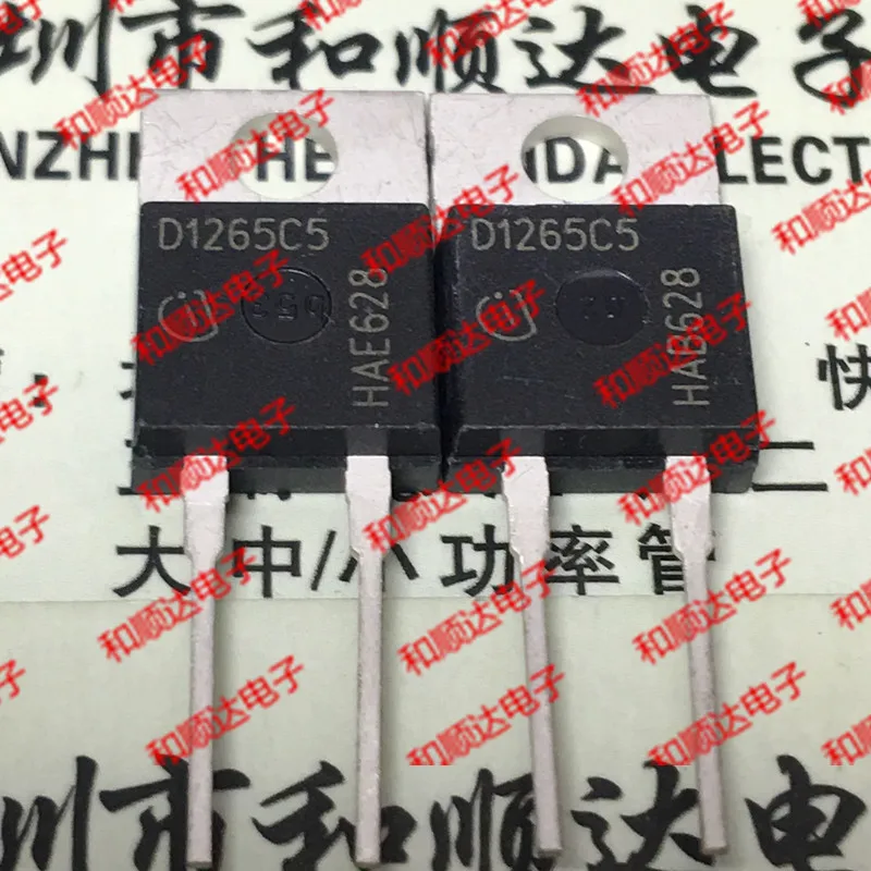2 шт./D1265C5 IDH12G65C5-220 650V 12A