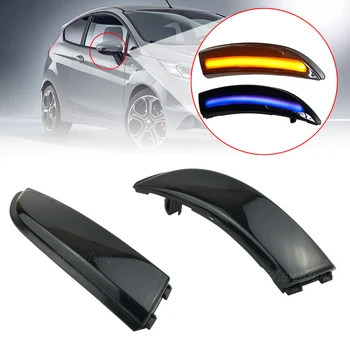 

LED Dynamic Turn Signal Light Side Mirror Rearview Sequential Blinker For Ford Fiesta MK6 VI /UK MK7 2008-2017 B-Max 2012-2017