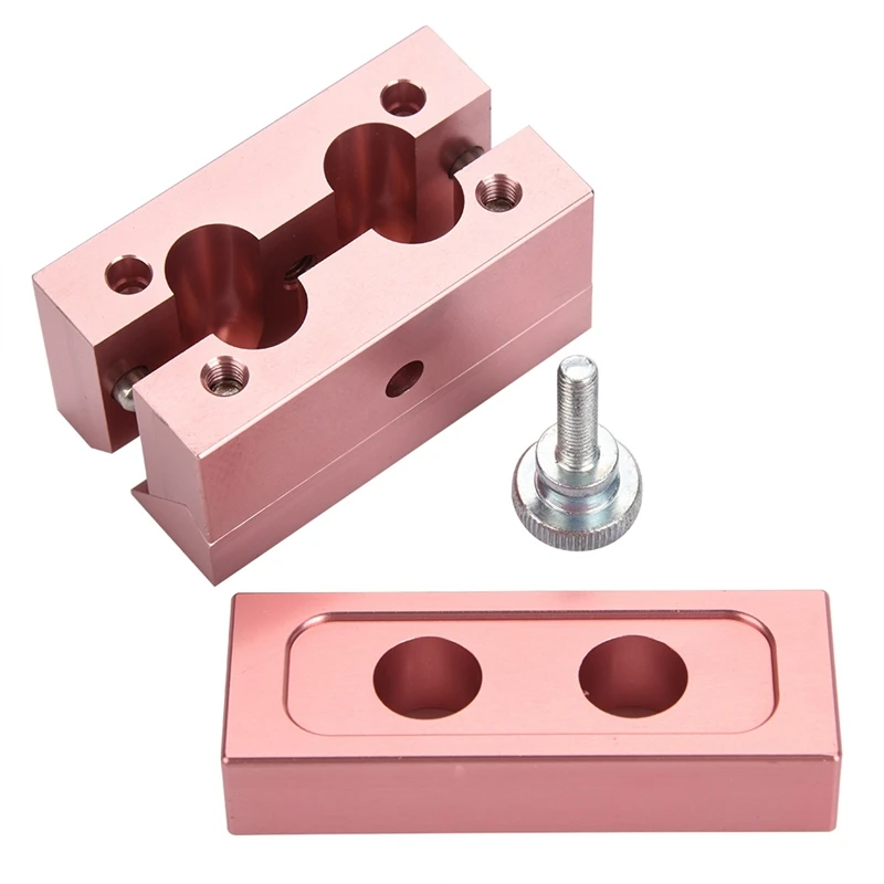 1 Set Durable Aluminum Alloy Rose Gold Diy Lipstick Mold with 2Holes Dual Uses Lip Rouge Balm Lipbalm Fill Mould Maker Tools 1 Set Durable Aluminum Alloy Rose Gold Diy Lipstick Mold with 2Holes Dual Uses Lip Rouge Balm Lipbalm Fill Mould Maker Tools