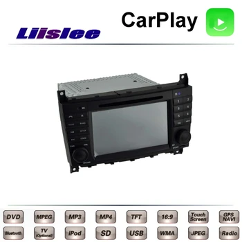 

For Mercedes Benz C W203 CLK W209 CLS 2001~2011 LiisLee Car Multimedia TV DVD GPS Radio Carplay Original Style Navigation Navi