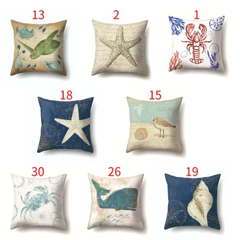 

Single-sided pattern pillowcase for home sofa decoration 1pc square easy to clean and simple design