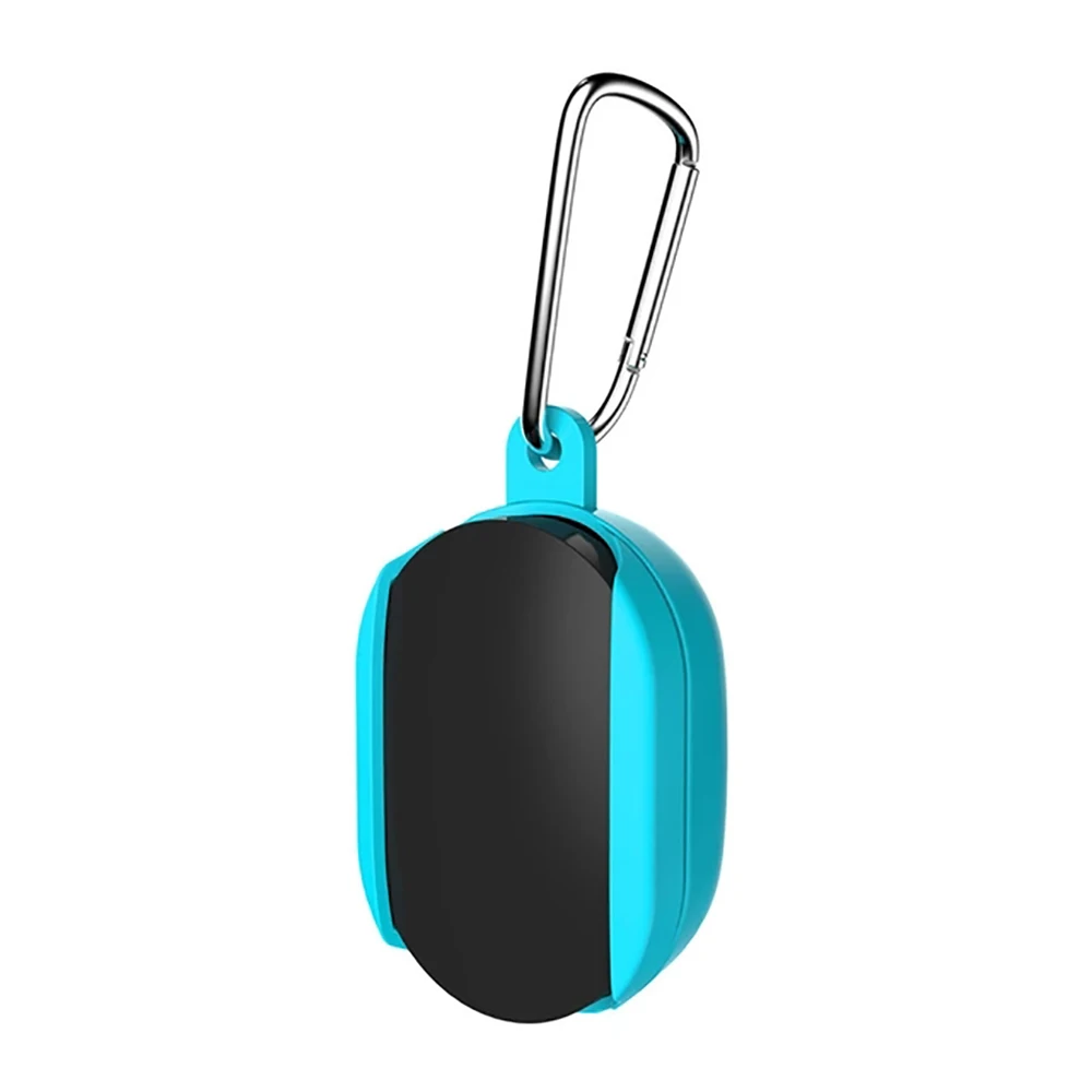 Защитный чехол для Xiaomi Redmi Airdots, водонепроницаемый ТПУ, Bluetooth, чехол для наушников, Shookproof, зацепленные наушники, защитная коробка для зарядки - Цвет: Sky Blue