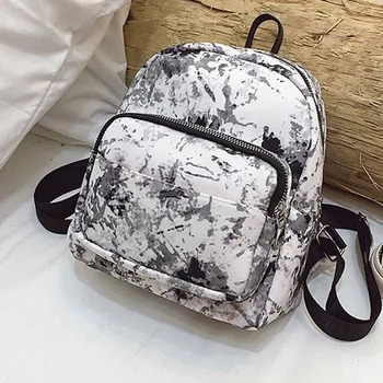 

Leather Soft Backpack Female Corduroy Shoulder Bag School Multifunctional Backpack For Teenage Girls Striped Backpack Women @C31