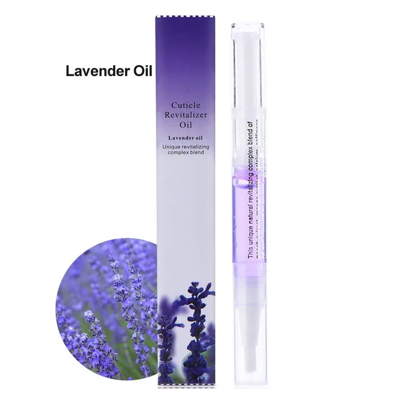 Lavender 5 мл, питательная масляная ручка для ногтей, ручка для лечения Ногтей, 15 ароматов кутикулы, восстанавливающее масло, предотвращающее появление Agnail, Гель-лак для ногтей, питательная ручка для кожи - Цвет: Lavender