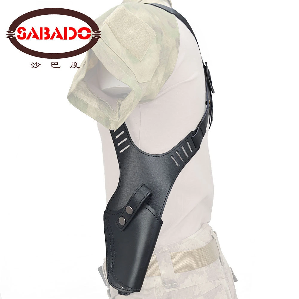 Tactical Military Genuine Leather Cowhide Shoulder Underarm Armpit