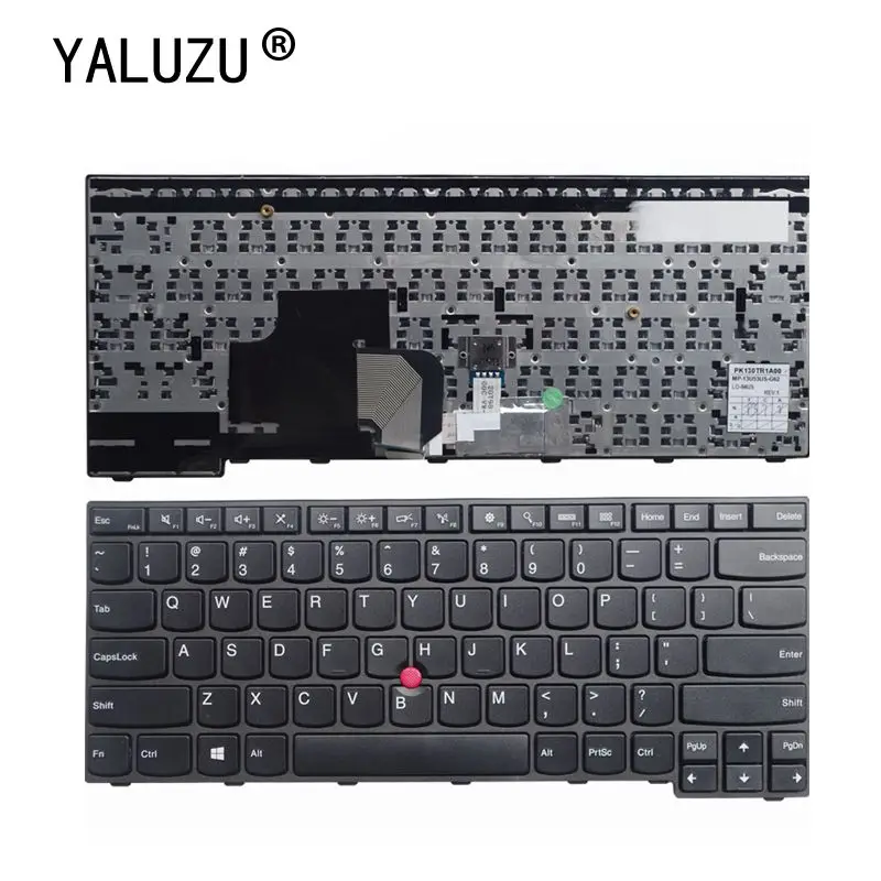 Клавиатура YALUZU для ноутбука IBM Thinkpad E450 E455 E450C T450 W450 английская раскладка запасная