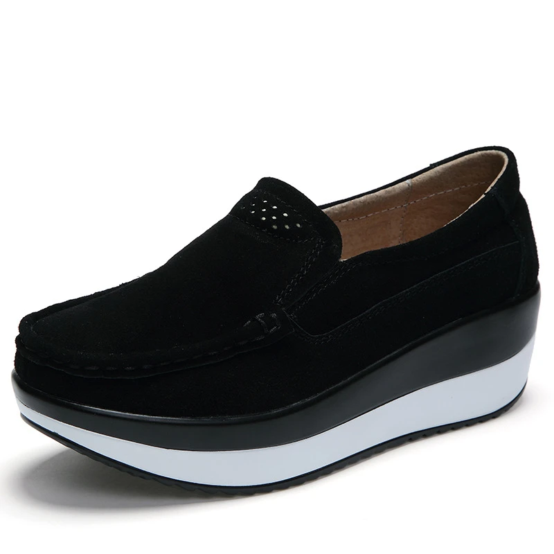 womens platform loafers