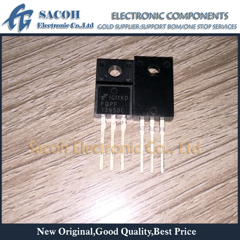 10 шт FQPF13N50C или FQPF13N50CF FQPF13N50 13N50 TO-220F 13A 500V N-Channel MOSFET |