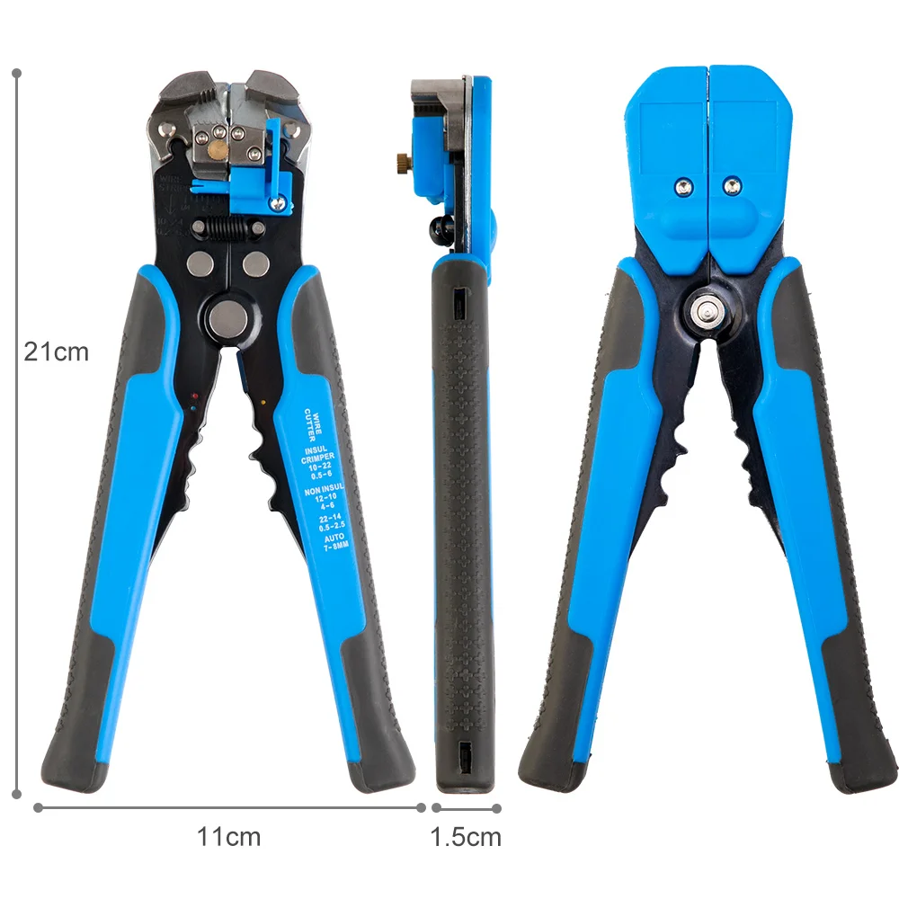 HS-D1 обжимной инструмент для кабелей резак автоматический инструмент для зачистки проводов многофункциональный инструмент для зачистки обжимные плоскогубцы 0,2-6,0 мм