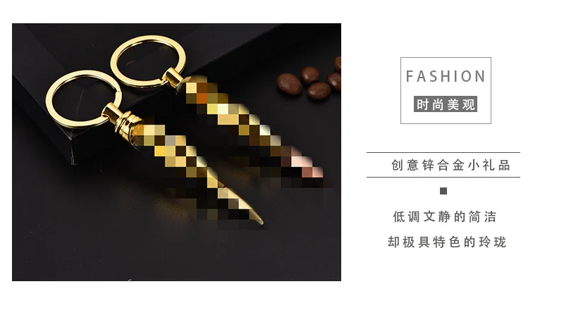 New Style Creative Metal Cool Bullet Beer Bottle Opener Customizable Logo Keychain Pendant