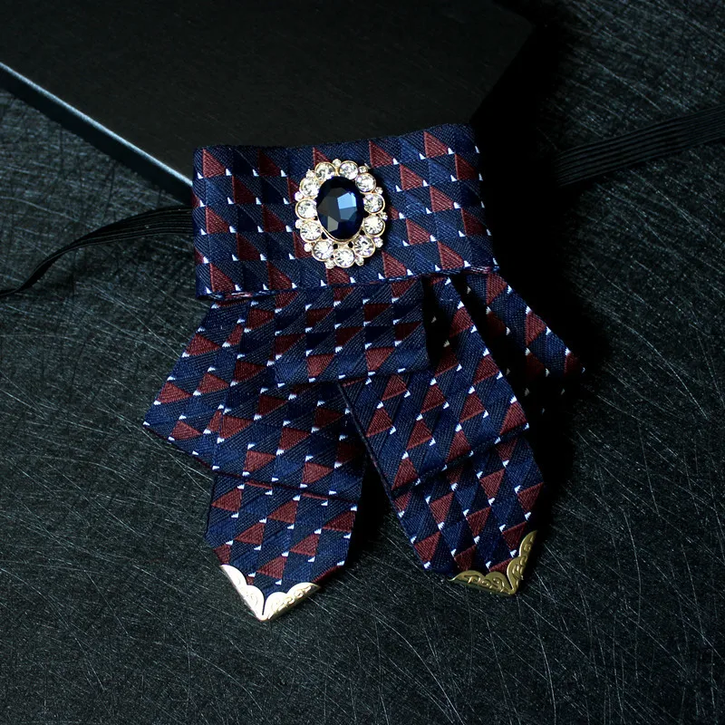 High Quality Handmade Men's Suit Shirt Bowties Gentleman Groomsman British Style Neck Bow Tie for Wedding Gifts Men Accessories - Цвет: 03