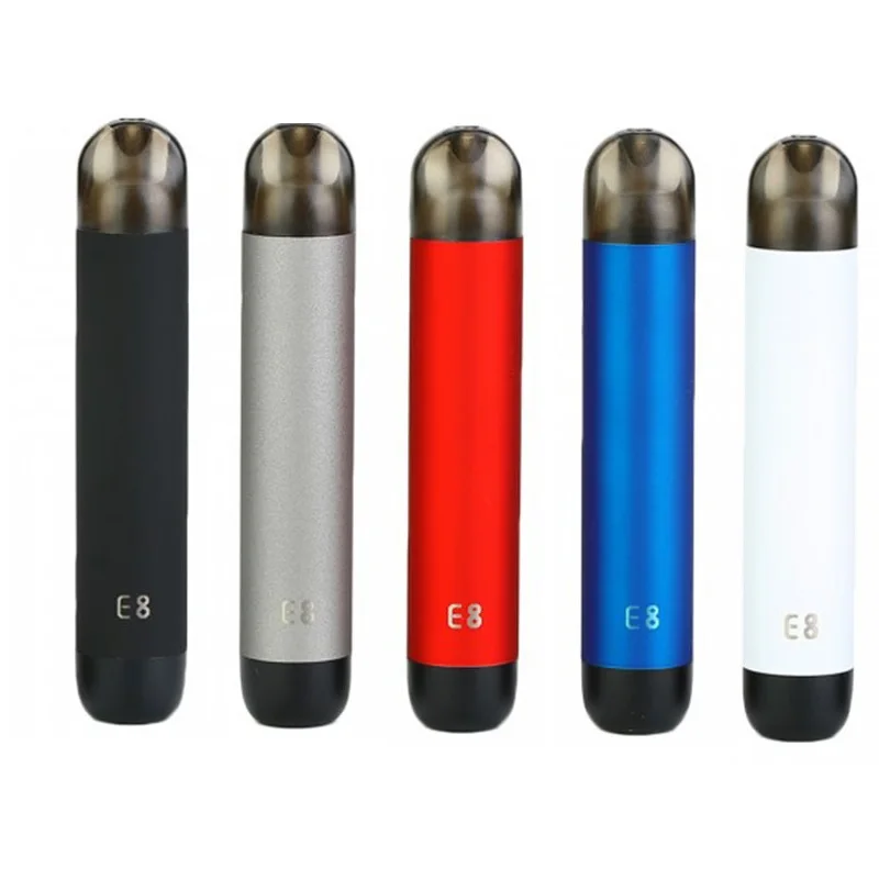 Комплект системы JDI E8 Pod 350mAh 1,2 ml/1.5ohm/1.8ohm комплект электронной сигареты vs Minifit