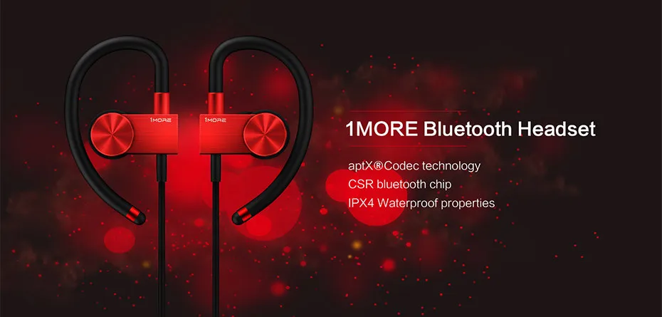1 plus EB100 E1023BT actif Bluetooth 4,2 наушники-вкладыши casque sans fil sport, спортивные наушники с микрофоном IPX4 anti-transpi