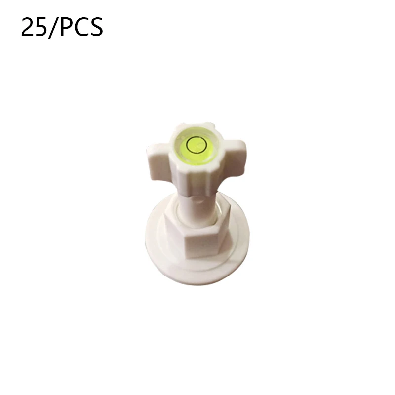 

25Pcs Level Wedges Tile Spacers For Flooring Wall Tile Spacer Carrelage Tile Leveling System Leveler Locator Spacers Plier