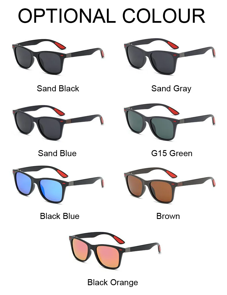 Marke Designer Polarisierte Sonnenbrille Männer Frauen Fahrer Shades Männlich Vintage Sonnenbrille Weibliche Spuare Spiegel Sommer Oculos_voghion.com