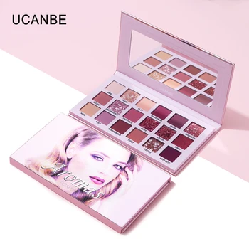 

UCANBE Brand Best Selling Eye Shadow NUDE Pigment Smoky Eyeshadow Cosmetics Palette Makeup Set Glitter Shimmer Matte