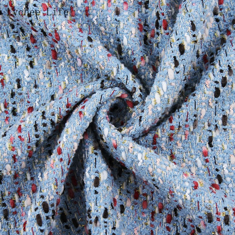 Lychee Life, 40x50/50x150 см, шерсть, кашемир, плюшевая ткань для шитья, лоскутное шитье, ручная работа