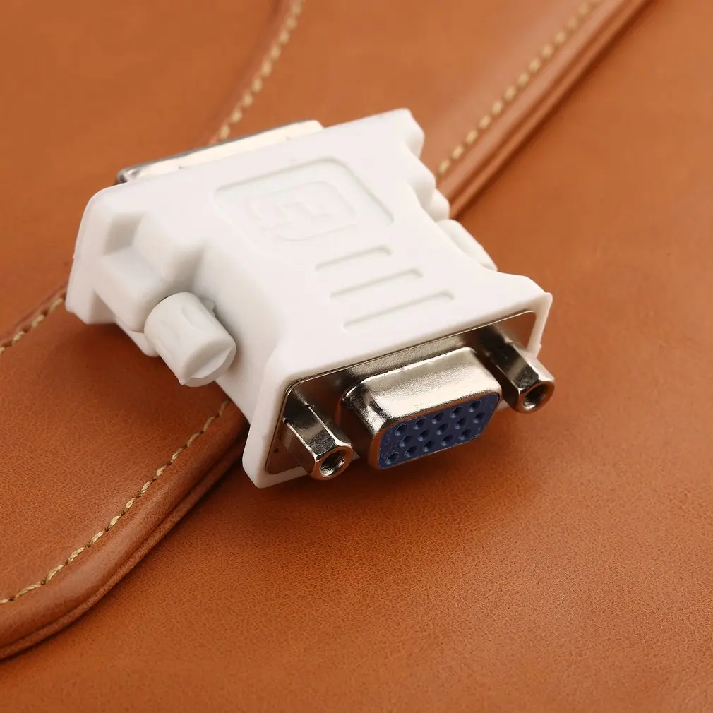 Позолоченные ATI DVI to vga разъем I(A/D) VGA к гнезду 24 + 5 pin до 15 Pin адаптер для