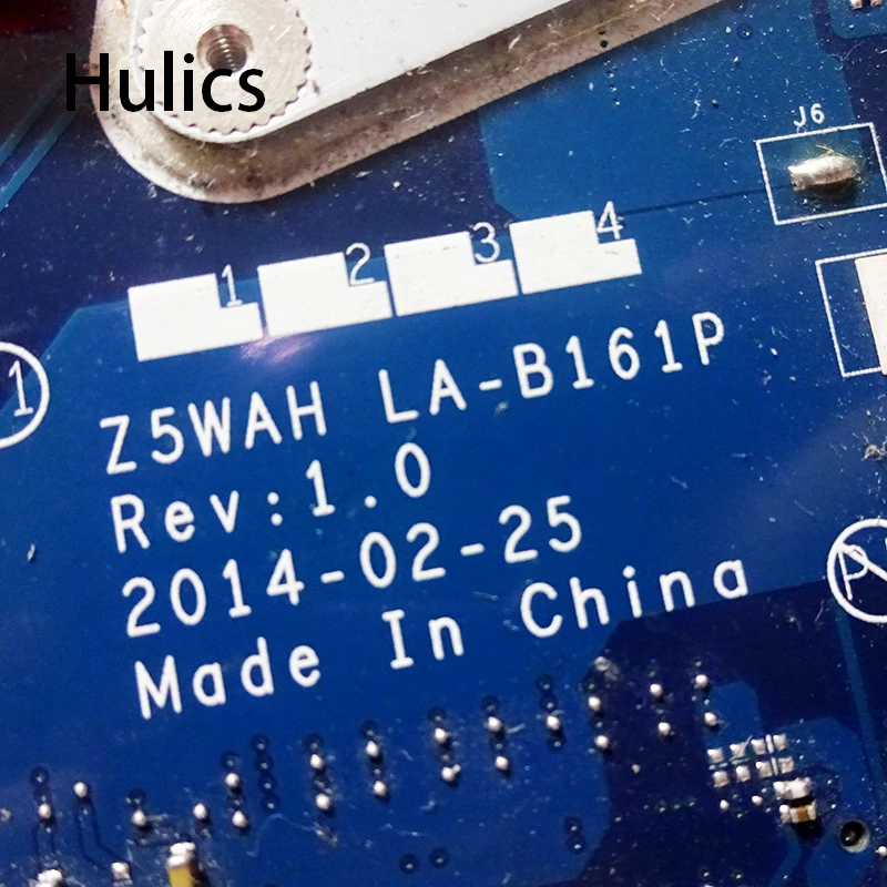 Hulics NBML811002 Z5WAH LA-B161P для acer Aspire E5-571P E5-571 Материнская плата ноутбука SR1EN i3-4030U