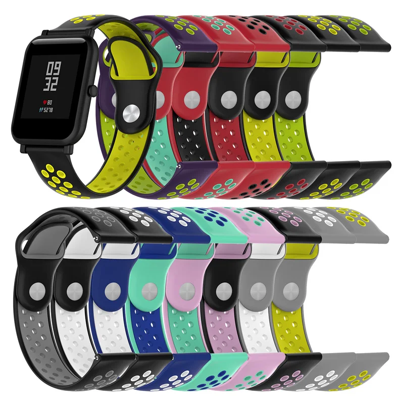 Для Fitbit Versa полосы мягкие силиконовые ремни с вентиляционными отверстиями для Fitbit Versa 2 LITE спортивный ремешок для часов L для мужчин S для женщин
