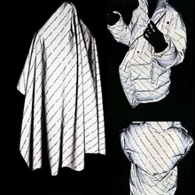 Lychee жизни 50x140 см лазерное слово письмо напечатано светоотражающая ткань паутина сделай сам ручная швейная ткань