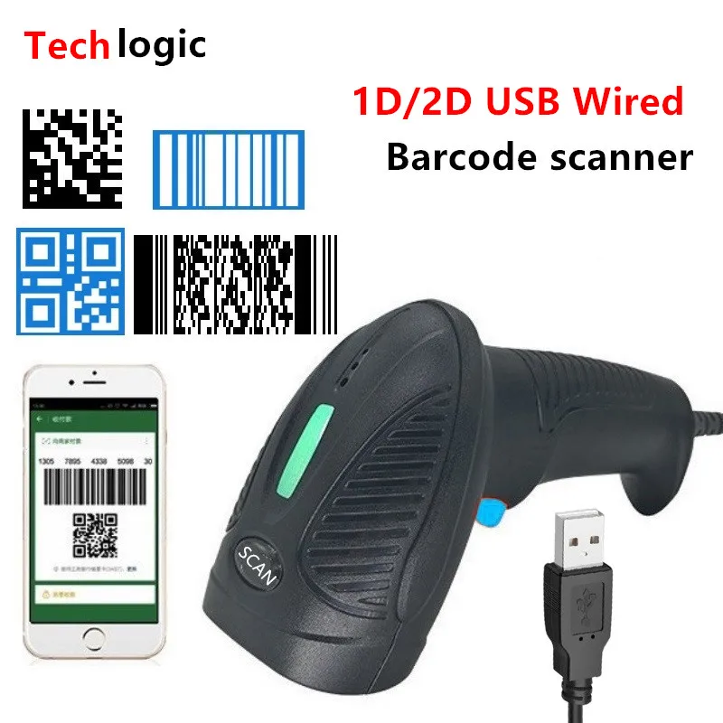 Forms, Recordkeeping & Money Handling 2D Wireless Bluetooth Barcode