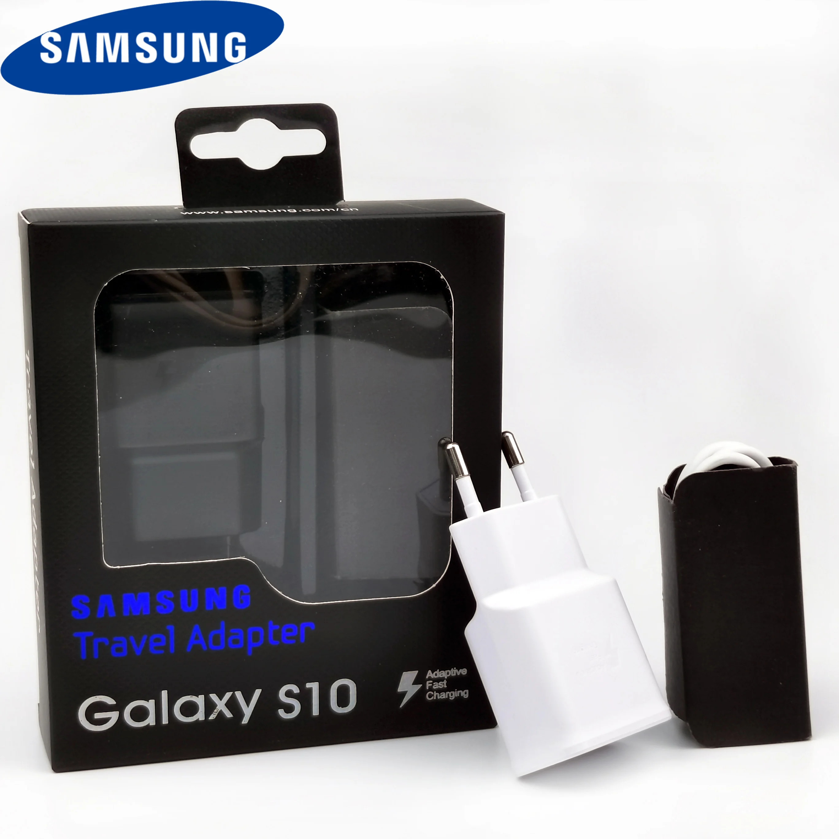 Быстрое зарядное устройство для Samsung Galaxy S9 S10 оригинальное Сетевое usb type c с