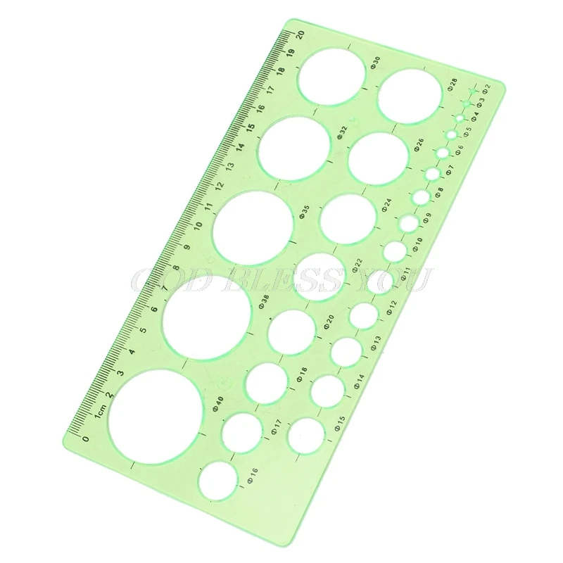 Download 1 PC Useful Quilling Ruler Template Tool Kit Circle Size Origami Paper DIY Painting Tool ...