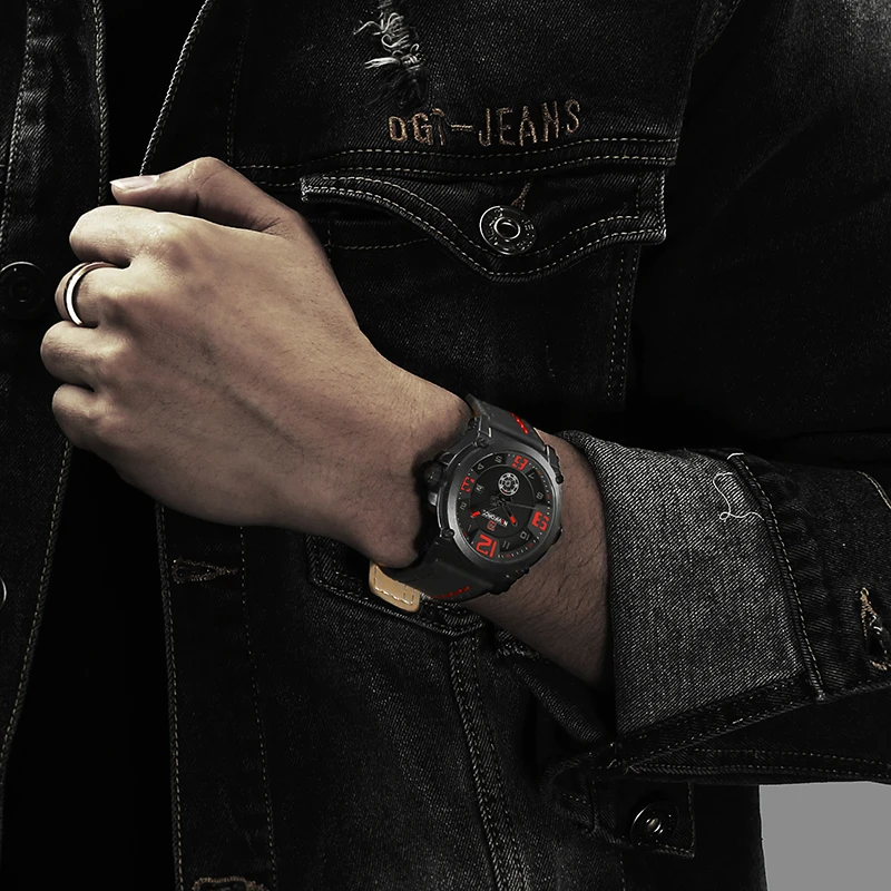 NAVIFORCE Топ люксовый бренд мужские спортивные военные кварцевые часы Мужские Аналоговые часы с датой Кожаный ремешок наручные часы Relogio Masculino