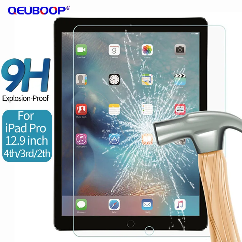 9D закаленное стекло для ipad pro 12 9 2020 2018 Защита экрана Apple iPad 2017 2015 Взрывозащищенная
