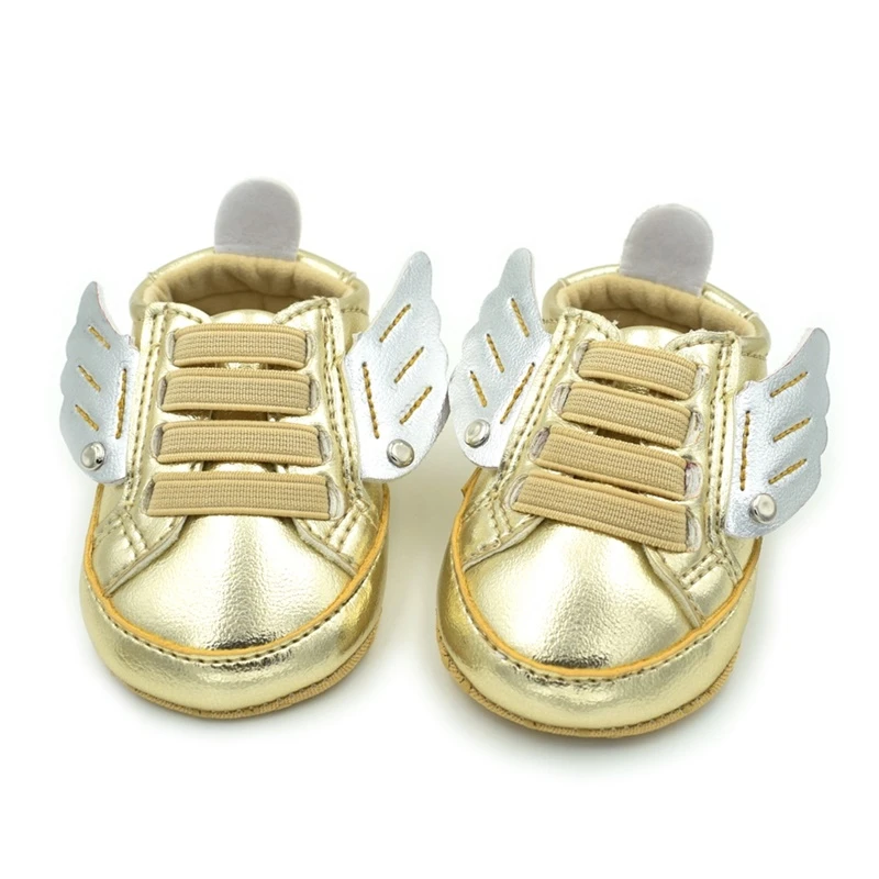 infant gold shoes