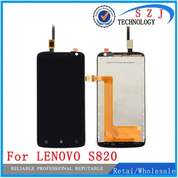 

New 4.7 inch Full LCD Display Screen With Touch Screen Digitizer Assembly For Lenovo S820 Replacement Repair Parts
