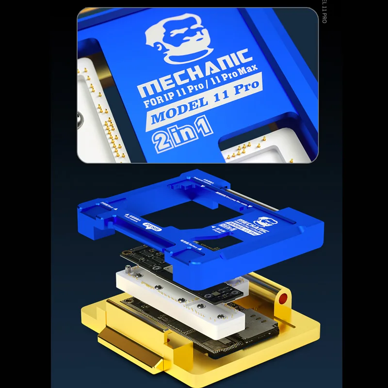 Механик многослойный тест ing Рамка для IPhone 11 PRO MAX PCB сварочная платформа Материнская плата Тест ремонт приспособление